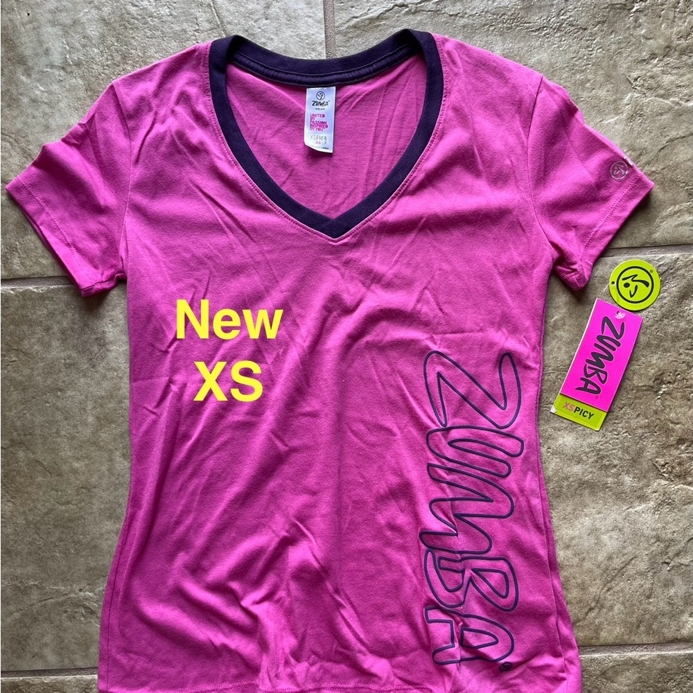 Zumba Fitness Pink Short Sleeve Tee